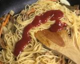 リメイク・煮込みハンバーグ→スパゲッティ作り方5写真