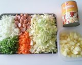 【昆布屋レシピ】昆布だしで野菜スープ作り方1写真