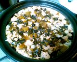 高菜と豚の豚骨スープかけごはん♡作り方5写真