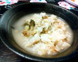 高菜と豚の豚骨スープかけごはん♡作り方8写真
