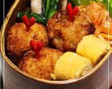 お弁当に★ほうれん草と椎茸のバター麺つゆ作り方4写真