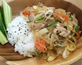 簡単1人ごはん♡中華丼✨作り方4写真