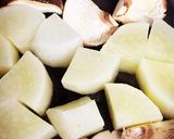 簡単！焼き大根と椎茸の大根おろしぞえ作り方4写真