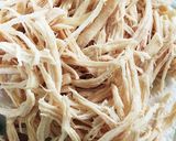 キャベツと鶏胸肉の麺つゆチキンサラダ作り方2写真