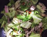 ランチ！美味しいふんわり仕立ての焼うどん作り方3写真