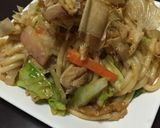 ランチ！美味しいふんわり仕立ての焼うどん作り方8写真