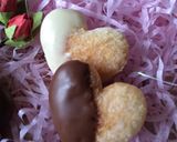 ♡簡単おやつ♡ハートの型抜きチョコラスク作り方9写真