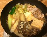 鶏ですき焼き!鶏すき☆フライパン可作り方5写真