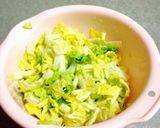 白菜とワカメの☆中華風サラダ☆作り方1写真
