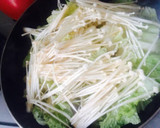 ダイエットにも！白菜とエノキの蒸し煮☆作り方2写真