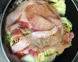 簡単!定番!白菜と豚肉の蒸し煮作り方3写真