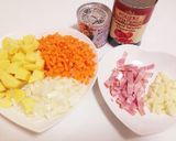 ♡懐かしの大豆入りミネストローネ♡作り方1写真