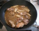 下ゆでした大根と鶏肉のソテーかば焼き風作り方6写真