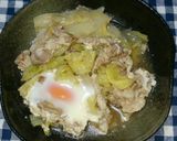 白菜と豚肉の煮付け作り方5写真