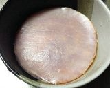 【お弁当】レンジで簡単ハムエッグ作り方3写真