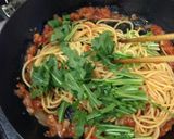 セルバチコのトマトソースパスタ作り方10写真