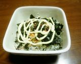 パパ特製★しらすの海苔マヨ七味あえ作り方1写真