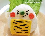 キャラ弁＊簡単♪節分オニぎりくん作り方3写真