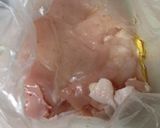 おかずもご飯も！液体塩こうじ蒸し鶏&めし作り方1写真