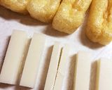 餅入り油揚げカツ作り方4写真