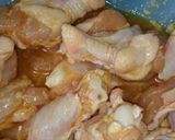 手羽元の甘酒を使った照り焼き作り方1写真