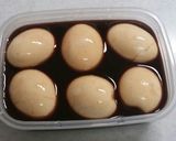 ♡ウスターソースだけ～な味付け卵♡作り方4写真