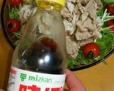 劇的簡単！豚肉と水菜のサッパリサラダ♪作り方10写真