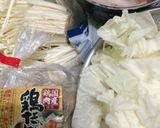 体ぽっかぽか♡生姜入り具だくさんスープ作り方1写真