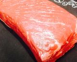 簡単材料3つ！焼肉のタレでローストビーフ作り方1写真