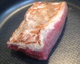 簡単材料3つ！焼肉のタレでローストビーフ作り方3写真