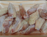 鶏スペアリブの揚げない甘辛揚げ♪作り方1写真
