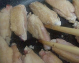 鶏スペアリブの揚げない甘辛揚げ♪作り方4写真