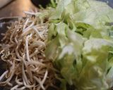 いかのもやしレタス炒め作り方2写真