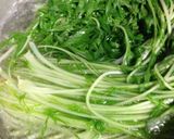 水菜のごま油☆ポン酢☆和え！作り方1写真