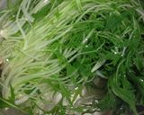 水菜のごま油☆ポン酢☆和え！作り方2写真