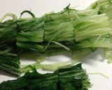 水菜のごま油☆ポン酢☆和え！作り方3写真