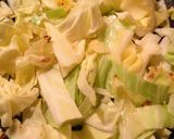 野菜だけ!豆苗ともやしの甘辛味噌焼きそば作り方3写真