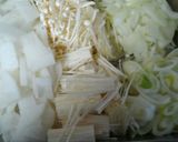 白菜と肉だんごの具沢山スープ作り方3写真