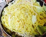 4種ソースコラボ✩焼きそば作り方5写真