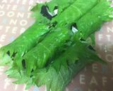 簡単おつまみ。クリチの大葉海苔巻き天ぷら作り方3写真