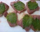 豚肉さっぱり 大葉 酒蒸し おろしポン酢作り方1写真