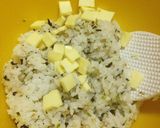 ☆チーズと青菜のごはん☆簡単☆作り方3写真