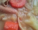 キャベツとソーセージのシチューとカレー作り方6写真