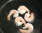 【お弁当】エビのネギ塩炒め作り方1写真