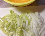 白菜と粉チーズのスクランブルエッグ作り方1写真