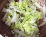 白菜と粉チーズのスクランブルエッグ作り方2写真