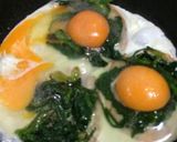 お弁当に彩り☆ほうれん草入りハムエッグ作り方5写真