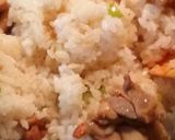 鶏肉とネギの簡単炒飯作り方4写真