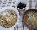 車麩のかつ丼作り方5写真
