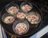 お魚ソーセージの鬼まんじゅう風蒸しパン♡作り方8写真